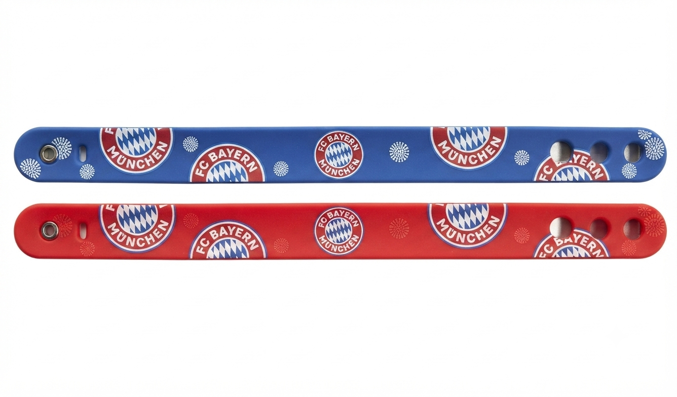 دستبند استاندارد دکمه ای طرح ورزشی
